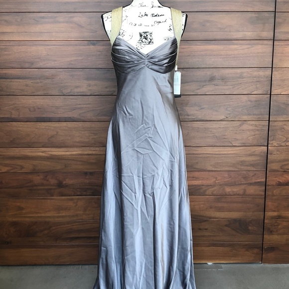 calvin klein silver dress Calvin Klein 205W39NYC Silver Space Blanket Dress Calvin Klein 205W39NYC